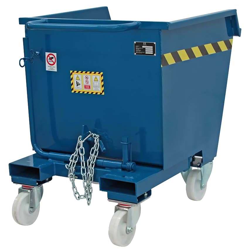 Benne à déchets industrielle dans MANUTENTION & STOCKAGE