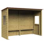 Abribus bois autoclave 3 m