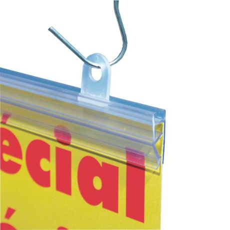 Profil porte-affiche PVC "Clic" Profil porte-affiche PVC "Clic"