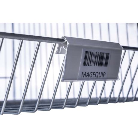 Porte-étiquette panier fil Porte-étiquette panier fil