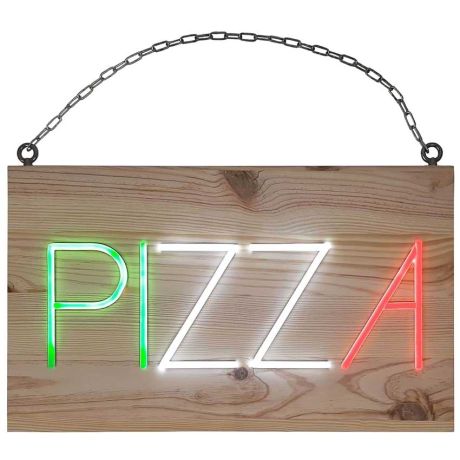 Enseigne lumineuse bois & led Enseigne lumineuse bois & led