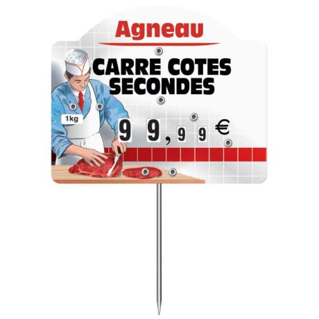 Etiquette étalage boucherie Etiquette étalage boucherie