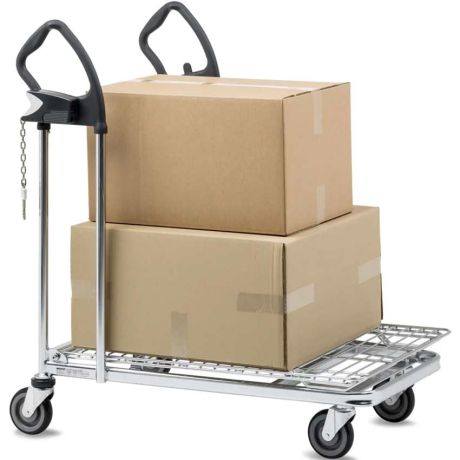 Chariot cash and carry plateau métal Chariot cash and carry plateau métal