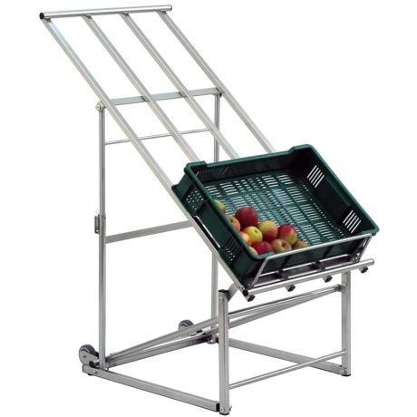 Présentoir cagettes - Fruits et Légumes Présentoir cagettes - Fruits et Légumes