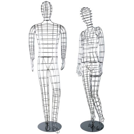 Mannequin fil acier Mannequin fil acier