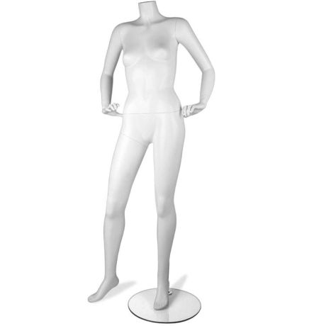 Mannequin femme blanc SYLVIE Mannequin femme blanc SYLVIE