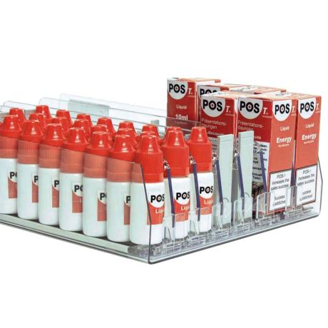 Présentoir à poussoir E-Liquide Présentoir à poussoir E-Liquide