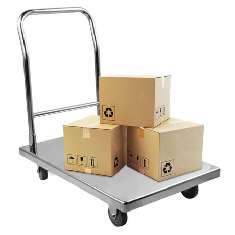 Chariot plateforme inox Chariot plateforme inox
