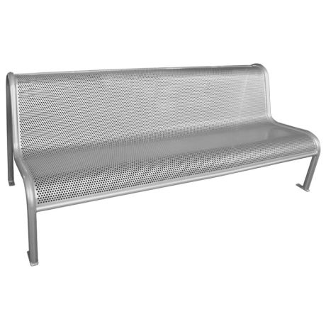 Banc tôle perforée galvanisé Menton Banc tôle perforée galvanisé Menton
