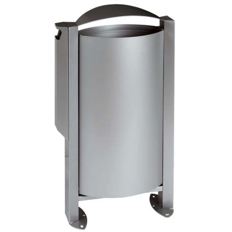 Corbeille tôlée sur pied 60L Corbeille tôlée sur pied 60L