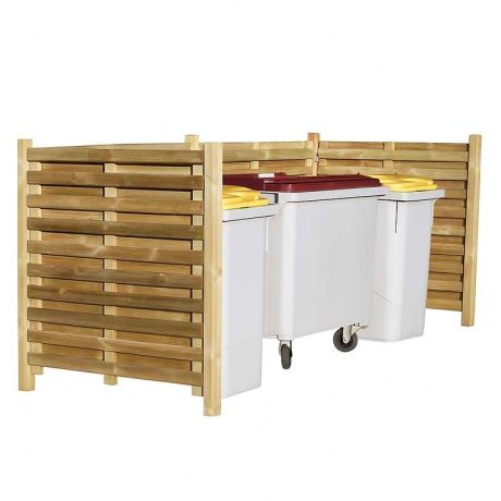 Cache-conteneurs bois autoclave