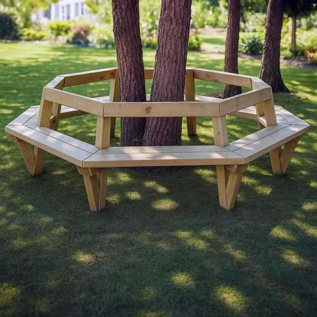 Banc entourage d'arbre bois Tapiaou