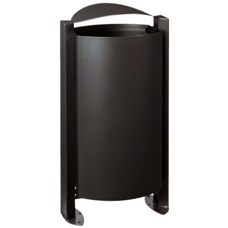 Corbeille acier sur pied 100L Corbeille acier sur pied 100L