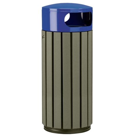 Corbeille lattes recyclées Lalinde 60L Corbeille lattes recyclées Lalinde 60L