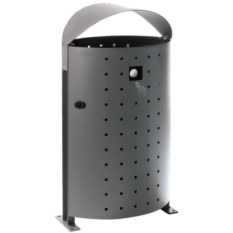 Corbeille acier Villeneuve 100L Corbeille acier Villeneuve 100L