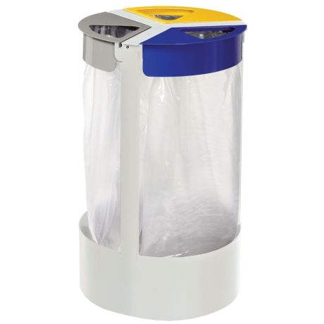 Support sacs Tri-sélectif - Blanc Support sacs Tri-sélectif - Blanc