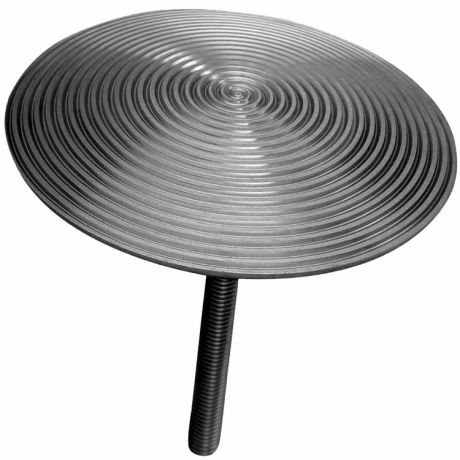 Clou de voirie inox strié Clou de voirie inox strié