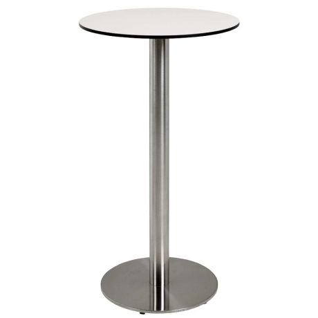 Mange debout - Pied inox brossé Mange debout - Pied inox brossé