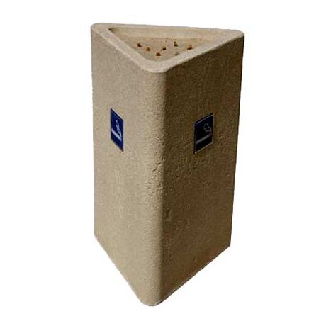 Cendrier béton Trident Cendrier béton Trident