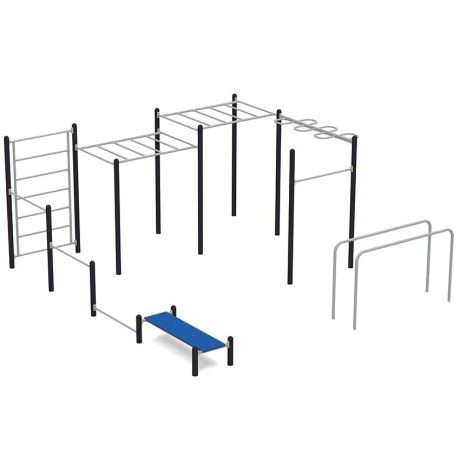 Station Cross Fit workout Station Cross Fit workout