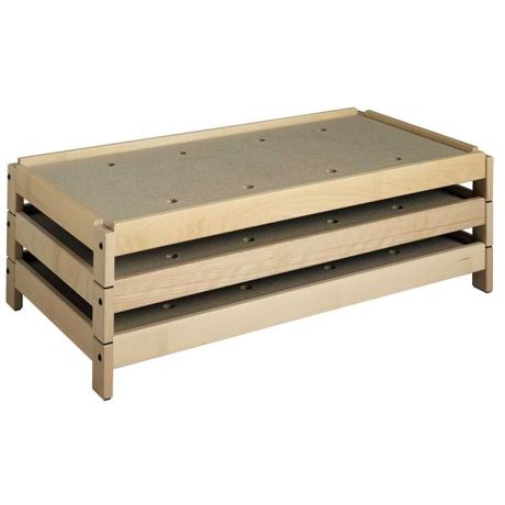 Couchette bois empilable 65,5 X 129 cm Couchette bois empilable 65,5 X 129 cm