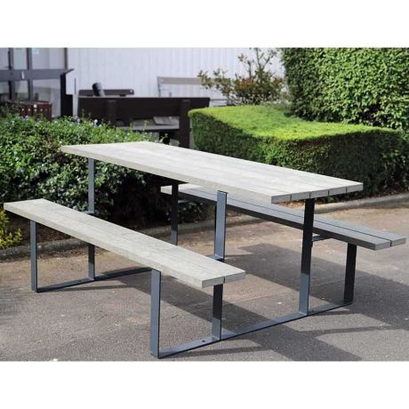 Table pique-nique recyclée Morlaix Table pique-nique recyclée Morlaix