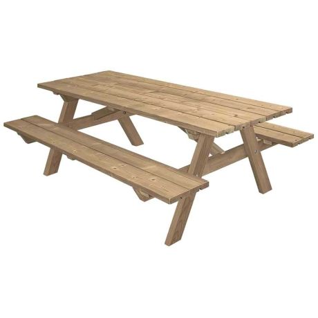 Table pique nique bois Garrigue Table pique nique bois Garrigue