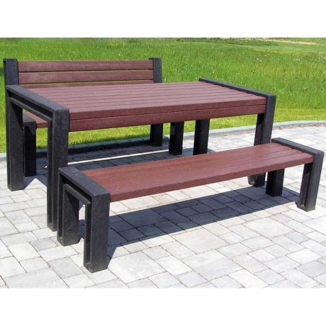 Table pique-nique recyclée Morgat Table pique-nique recyclée Morgat
