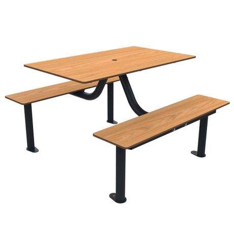Table pique-nique rectangulaire 4 places Mika Table pique-nique rectangulaire 4 places Mika