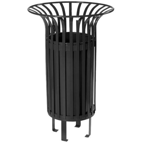 Corbeille métal Jardin Public 55L Corbeille métal Jardin Public 55L