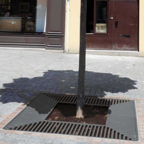 Grille d'arbre carrée Silaos Grille d'arbre carrée Silaos