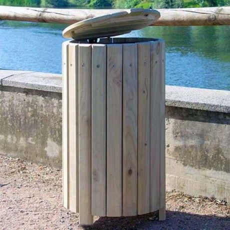 Corbeille bois Bocage 90L Corbeille bois Bocage 90L