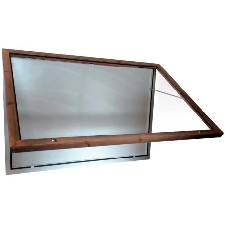 Vitrine murale extérieure bois Vitrine murale extérieure bois