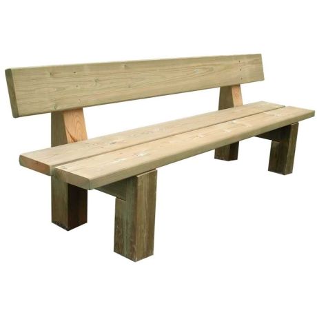 Banc bois autoclave Sologne Banc bois autoclave Sologne