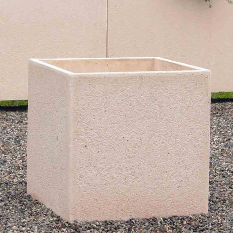 Jardinière béton carrée Jardinière béton carrée