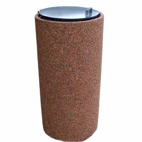 Corbeille béton Rhodes 110L Corbeille béton Rhodes 110L