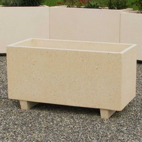 Jardinière béton rectangulaire Ispe Jardinière béton rectangulaire Ispe