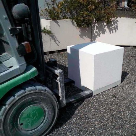 Borne béton mobile Borne béton mobile