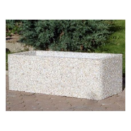Jardinière béton rectangulaire Jardinière béton rectangulaire