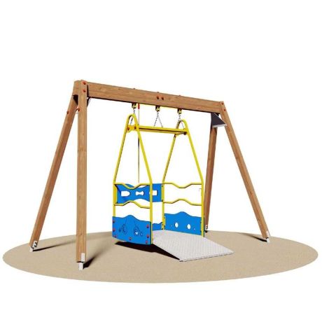 Balançoire enfant spécial fauteuil Balançoire enfant spécial fauteuil