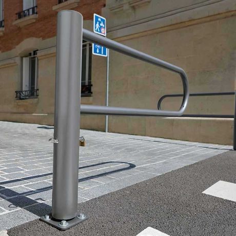Barrière tournante acier Barrière tournante acier