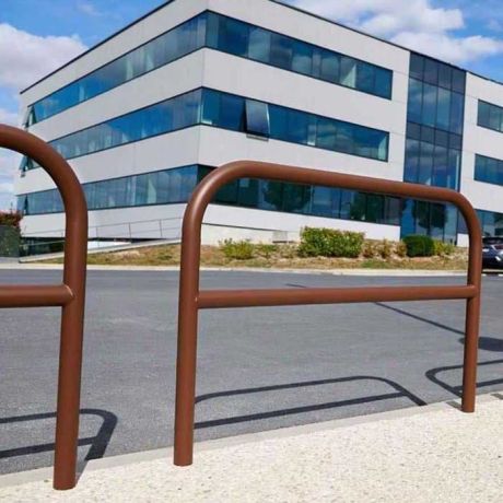 Arceau de voirie renforcé peint Arceau de voirie renforcé peint