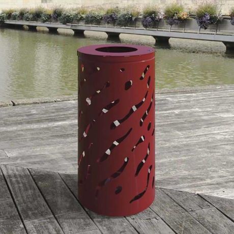 Corbeille acier Venise 80L ou 120L