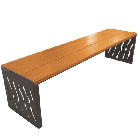 Banquette design bois et acier Sophia Banquette design bois et acier Sophia