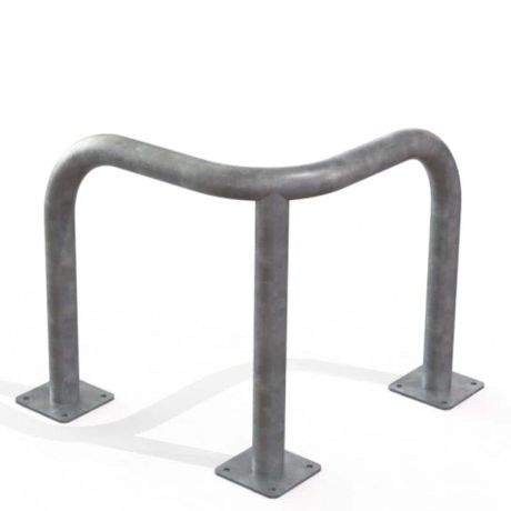 Arceau de protection d'angle galvanisé