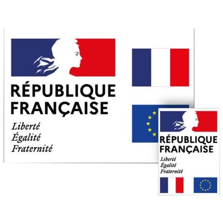 Plaque République française Plaque République française