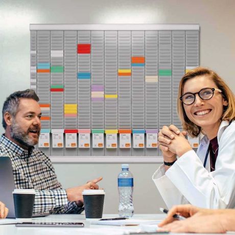 Planning annuel à fiches T Nobo - 32 Fentes