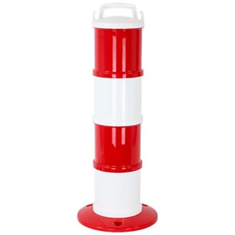 Balise de signalisation standard Rouge/Blanc Balise de signalisation standard Rouge/Blanc