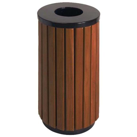 Corbeille imitation bois Pradès 40L Corbeille imitation bois Pradès 40L
