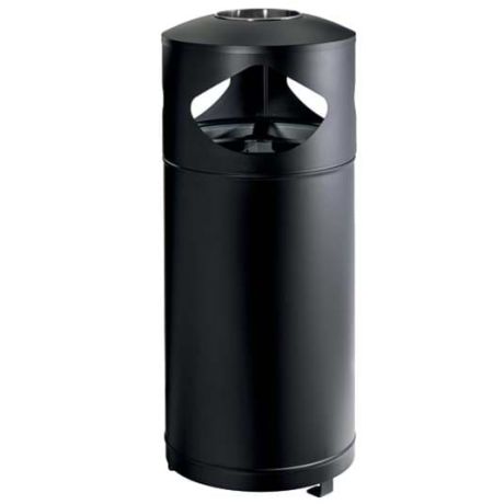 Poubelle acier avec cendrier 105L Poubelle acier avec cendrier 105L
